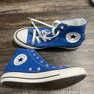 Blue converse
